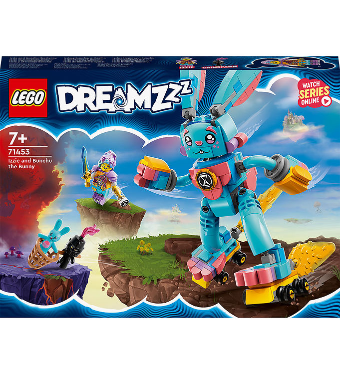 stadig klinke forbedre LEGO® DREAMZzz - Izzie og Kaninen Bunchu 71453 - 259 Dele