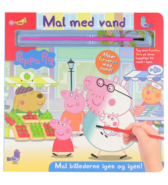 Alvilda Malebog - Mal Med Vand Gurli Gris unisex