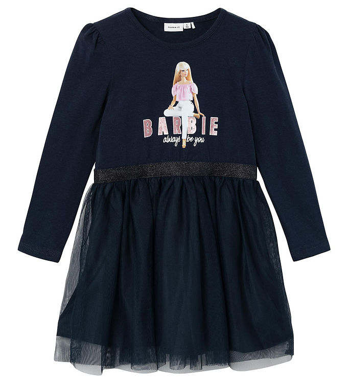 Billede af Name It Kjole - NmfJetinna Barbie - Dark Sapphire