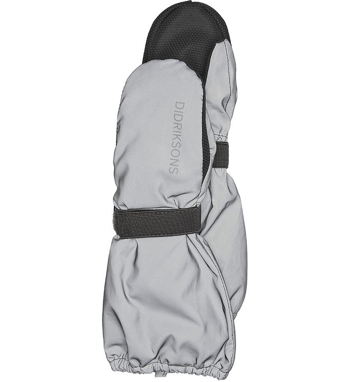 14: Didriksons Luffer m. Fleece - Biggles Reflective - Silver