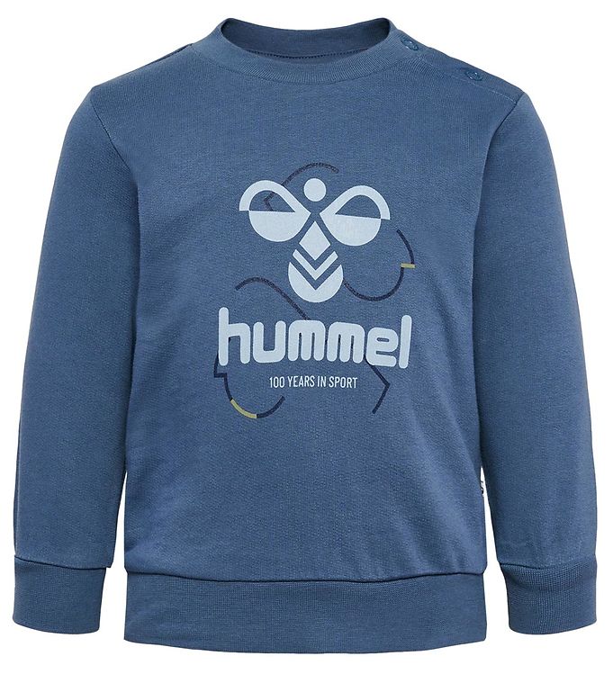 Hummel Sweatshirt - hmlCitrus - Mørkeblå