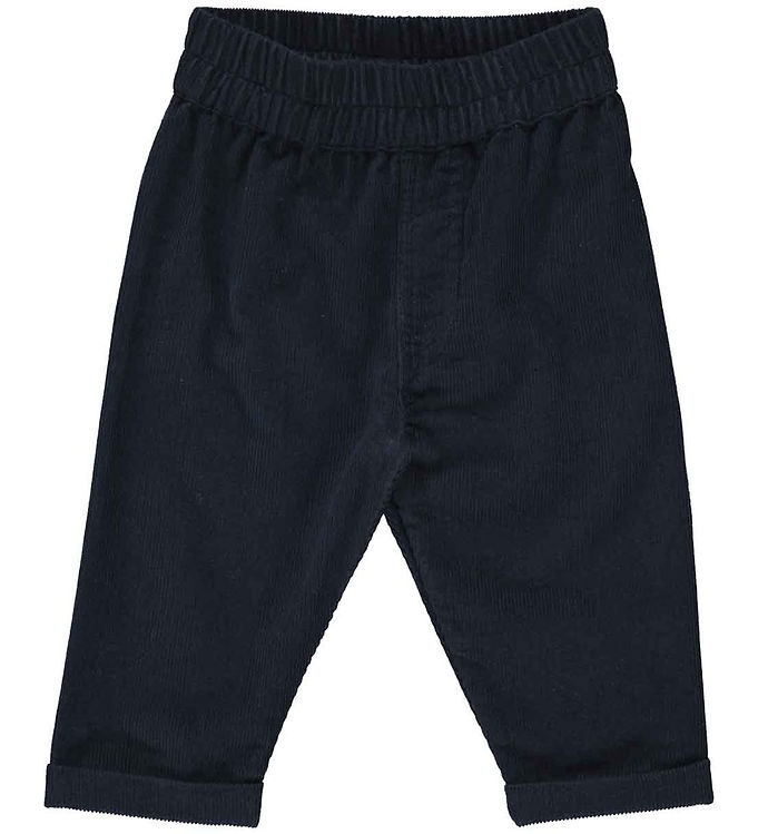 Corduroy bukser - Night blue - 68