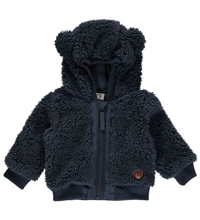 7: Fleece jakke - Night blue - 74