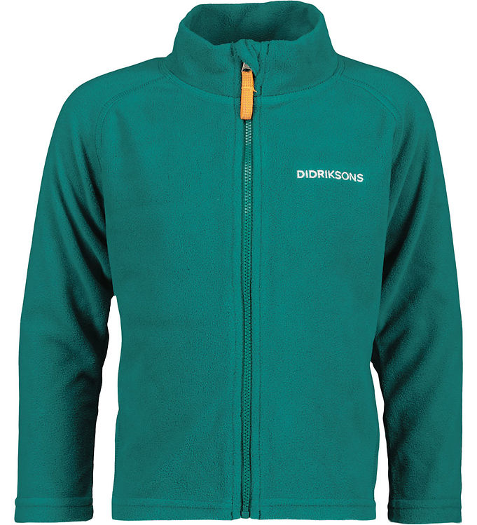 #3 - Didriksons Fleecejakke - Monte - Petrol Green