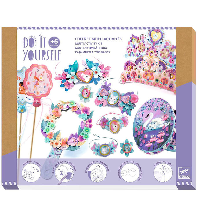 Djeco DIY Prinsesse Aktiviteter