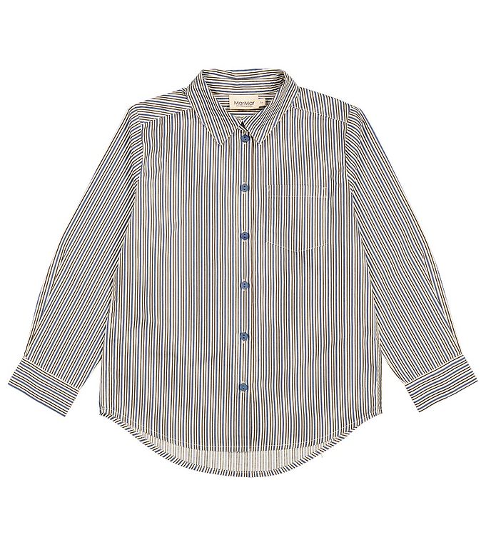 8: MarMar Skjorte - Cotton Poplin - Tommy - Ocean Stripes