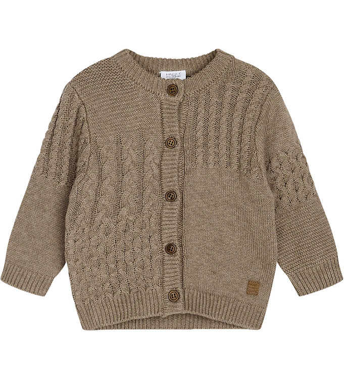 5: Hust and Claire Cardigan - Strik - Charli - Deer Brown Melange