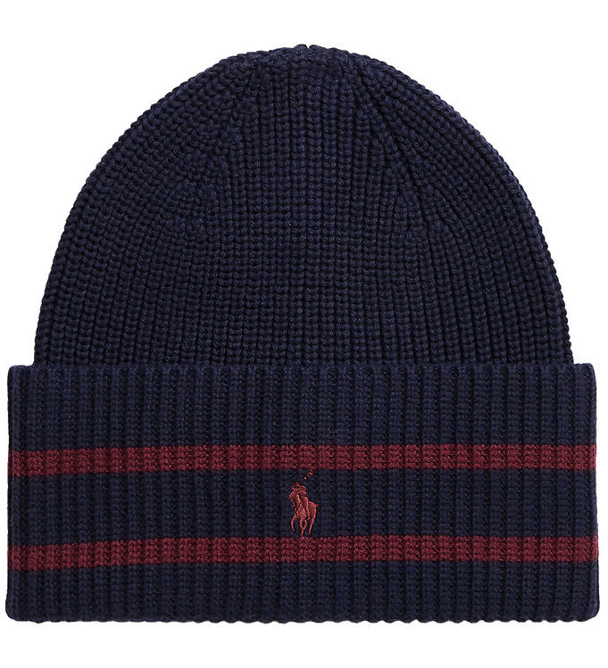 Polo Ralph Lauren Hue - Strik - Navy/Bordeaux