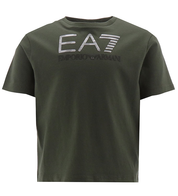 14: EA7 T-shirt - Duffel Bag m. Sølv