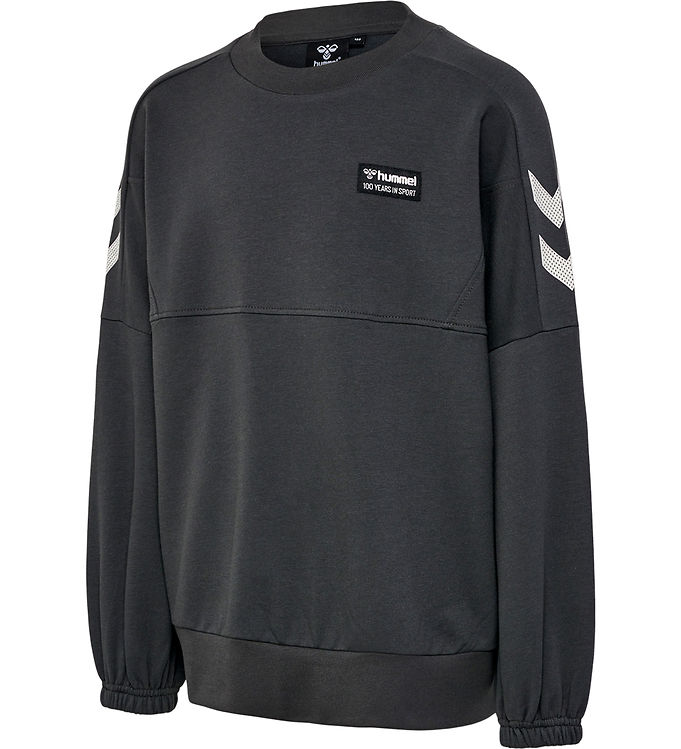 13: Hummel Sweatshirt - hmlTUBA - Asphalt