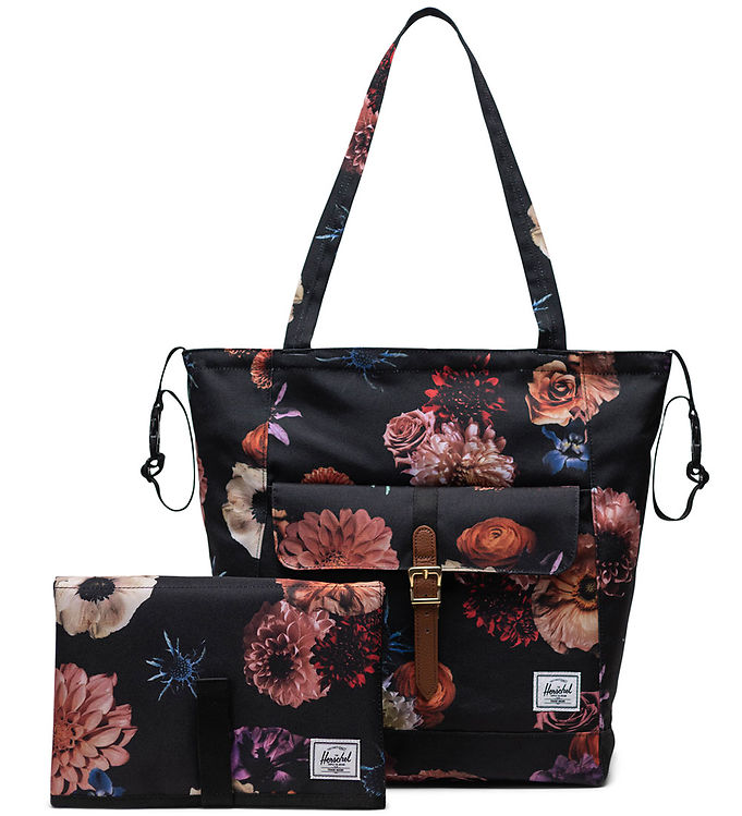 5: Herschel Pusletaske - Retreat Tote - EcoSystem - Floral Revival