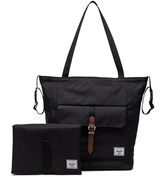 4: Herschel Pusletaske - Retreat Tote - EcoSystem - Sort