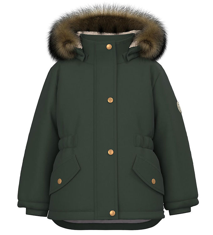 13: Name It Vinterjakke - NmfMarlin Parka - Climbing Ivy