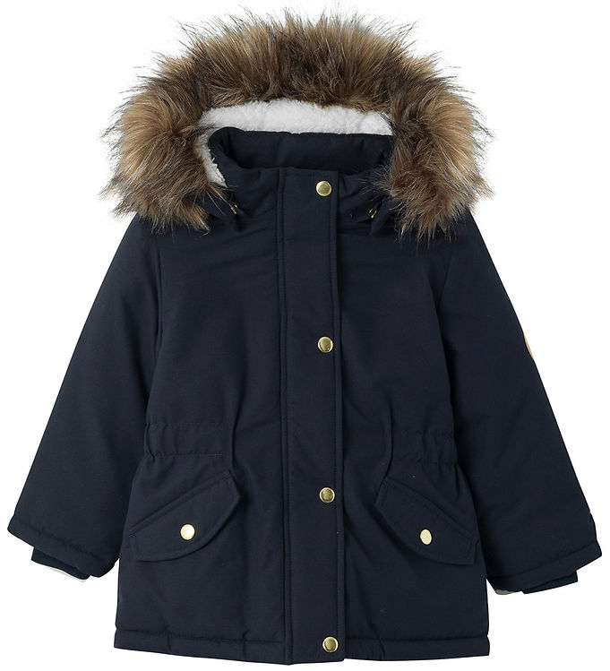 7: Name It Vinterjakke - NmfMarlin Parka - Dark Sapphire