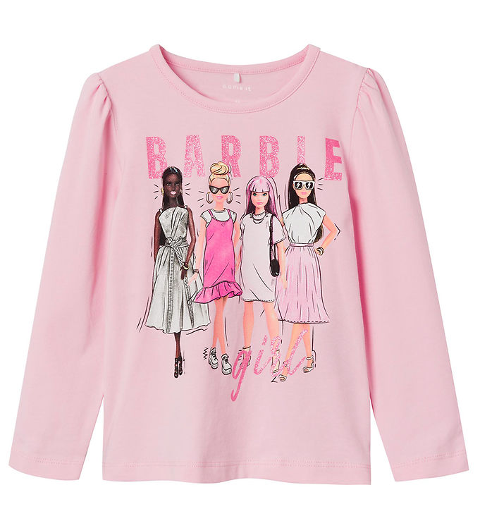 Name It Bluse - NmfAlina Barbie - Parfait Pink