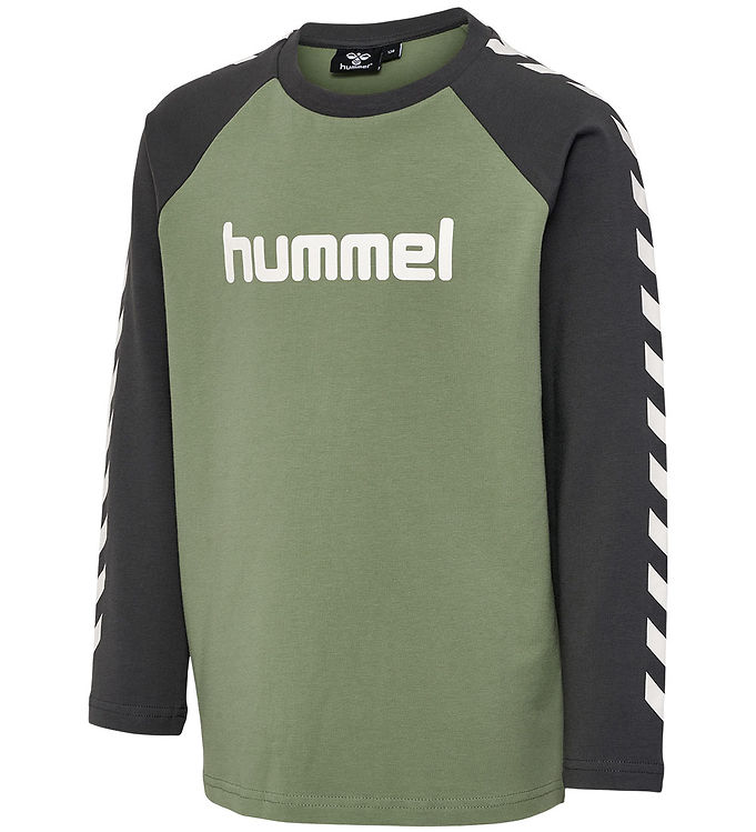 10: Hummel Bluse - hmlBOYS - Oil Green
