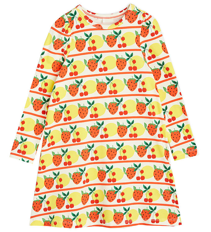 Billede af Mini Rodini Kjole - Fruits Aop - Multi