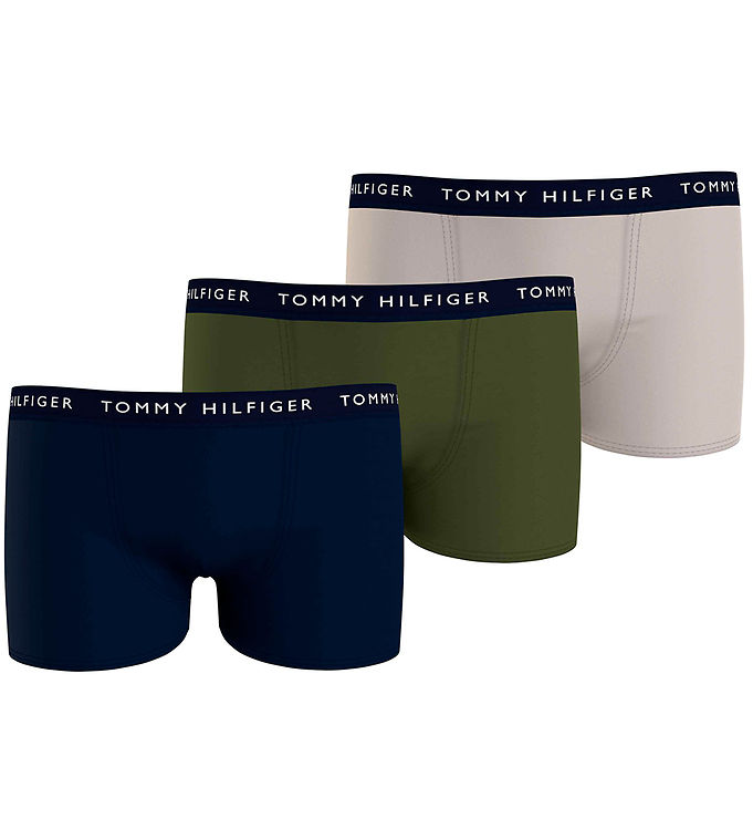 Tommy Hilfiger Boxershorts - 3-pak - Desert Sky/Put Green/