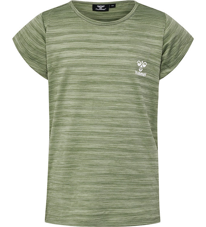 Hummel T-Shirt - hmlSUTKIN - Oil Green