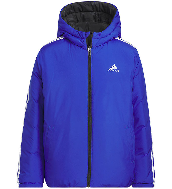 Squeak frugtbart helikopter adidas Performance Dynejakke - Vendbar - JK REV PAD JKT - Sort