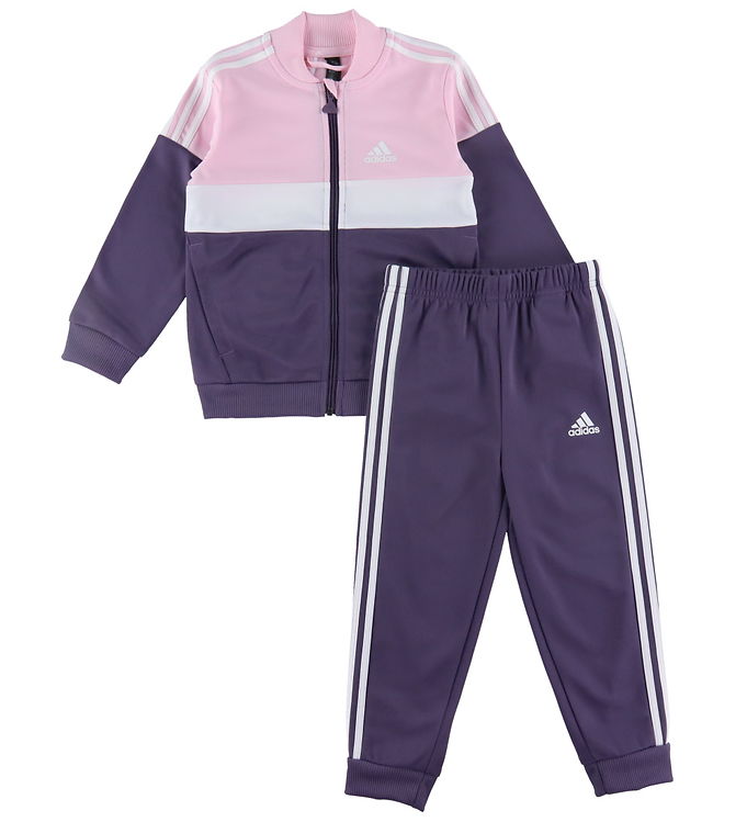 11: adidas Performance Træningssæt - I TIBERIO TS - Pink/Lilla/Hvid