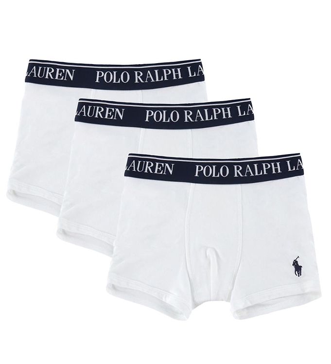 Polo Ralph Lauren Acc Boxershorts - 3 -pak Hvid male