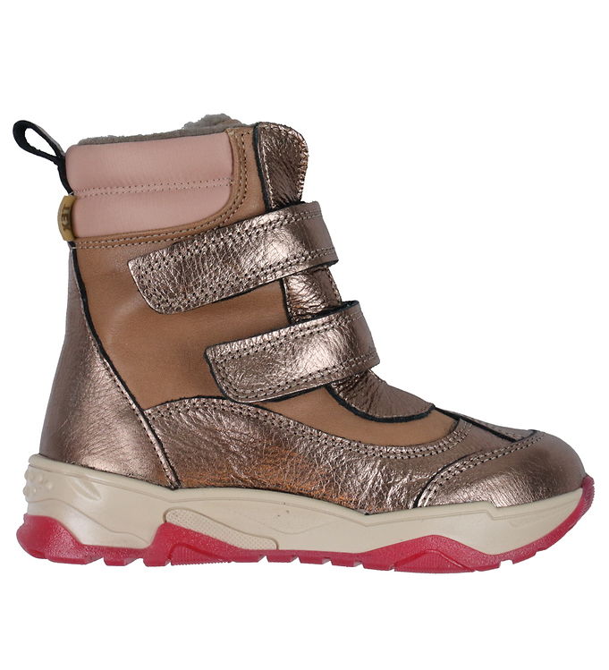 Bisgaard Vinterstøvler - Dorelle - Tex - Rose Gold Metallic