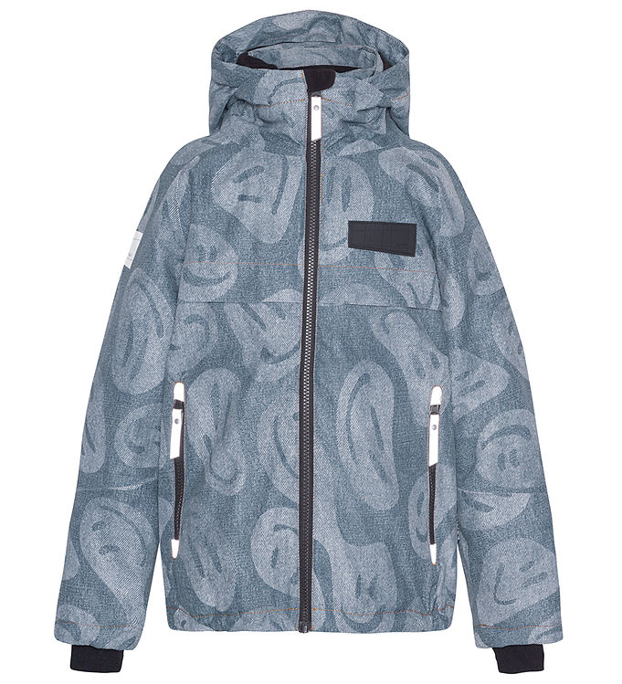 10: Molo Vinterjakke - Castor - Denim Swirley