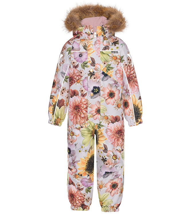 Molo Flyverdragt – Polaris Fur – Retro Flowers