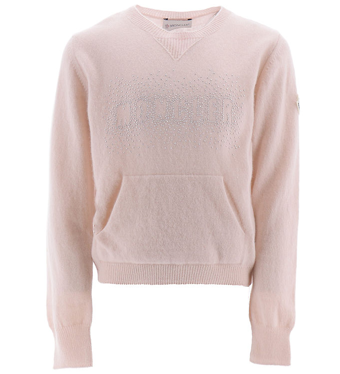 Moncler Bluse - Uld - Dusty Rose m. Sølv