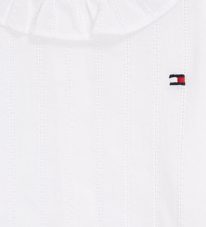 Tommy Hilfiger Bluse - Baby - Ancient White