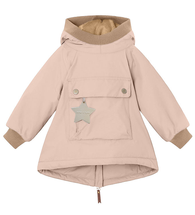 Mini A Ture Vinterjakke - Baby Wen Anorak - Rose Dust