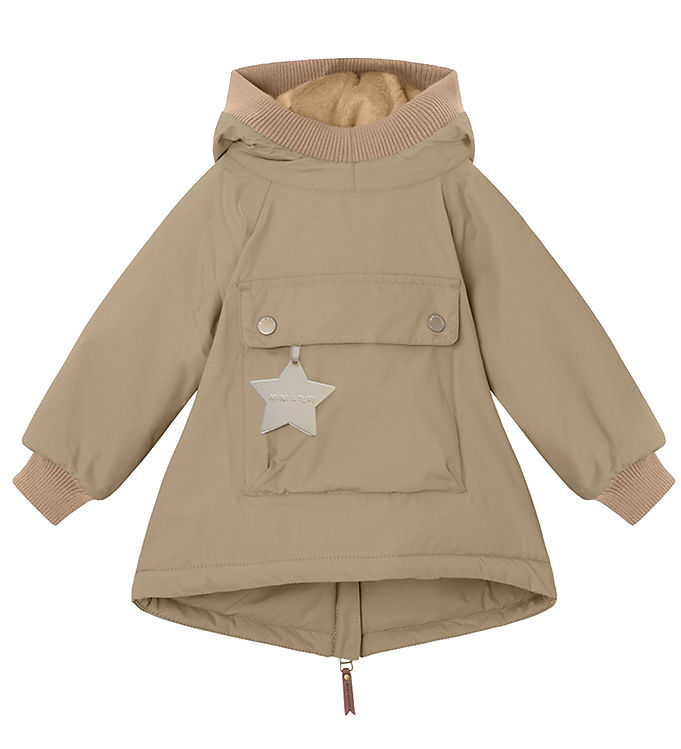 #3 - MINI A TURE Baby Wen Anorak Savannah Tan