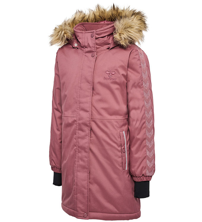 #2 - Hummel Vinterfrakke - hmlLeaf Tex - Rose Brown