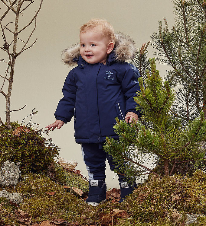 Hummel Vinterjakke hmlCanyon Tex - Black Iris » Fragtfri i DK