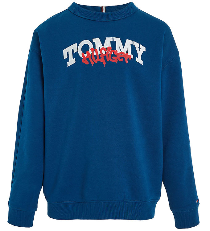 Tommy Hilfiger Sweatshirt - Graffiti - Deep Indigo