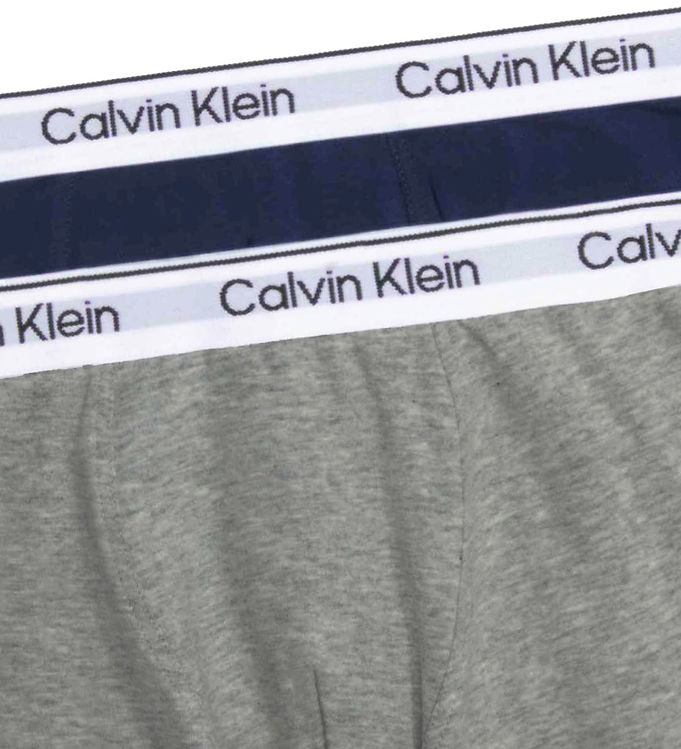beskyttelse krigerisk Evne Calvin Klein Boxershorts - 2-pak - Grå Melange/Navy