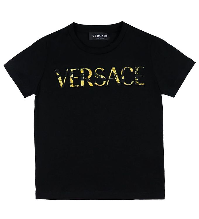 5: Versace T-shirt - Sort m. Print