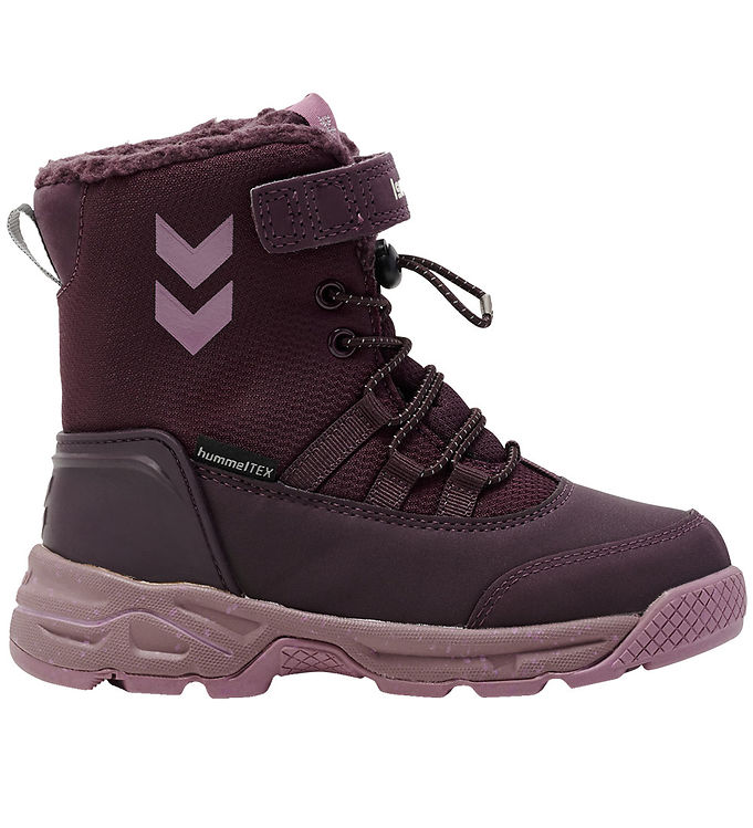 Hummel Vinterstøvler - Snow Boot Tex JR - Catawba Grape