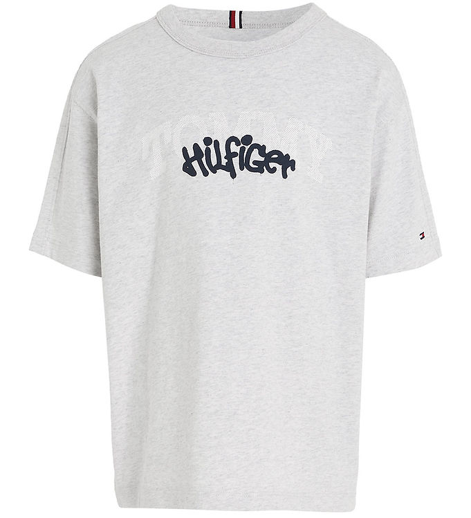 #3 - Tommy Hilfiger T-shirt - Graffiti - Grey Heather