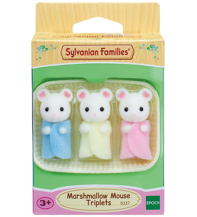 Billede af Sylvanian Families - Marshmallow Mouse Triplets - 5337