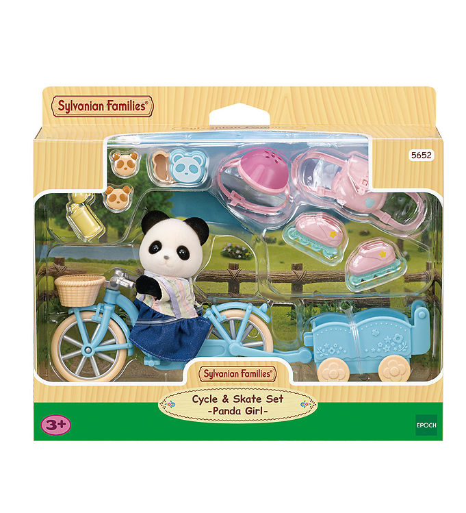 5: Sylvanian FamiliesÂ® Cykel Og Rulleskøjte Legesæt Med Figur