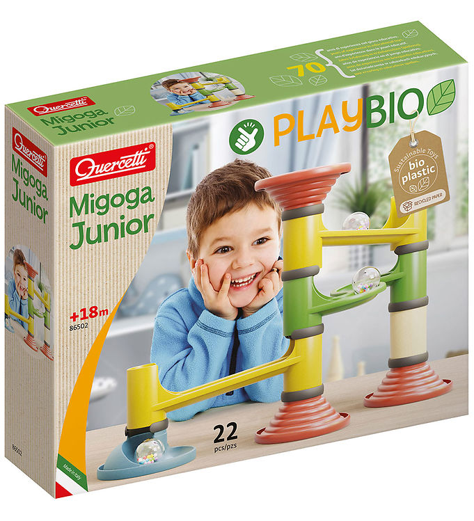 Quercetti Kuglebane – Migoga Junior PlayBio – 22 Dele – 86502