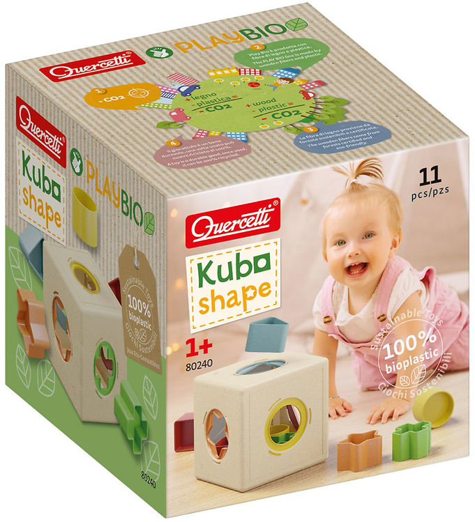 Billede af Quercetti Kube Shape - PlayBio - 80240