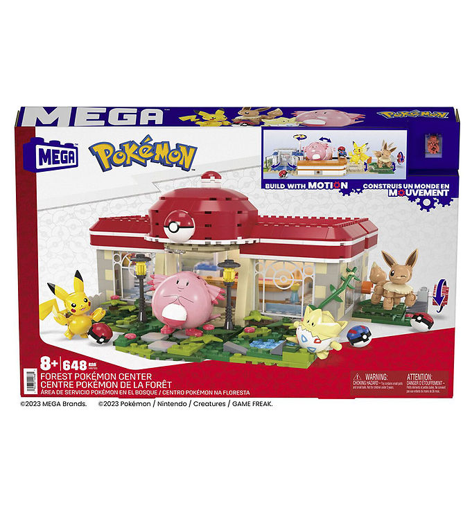 MEGA Bloks Pokemon - Center 648 Dele unisex