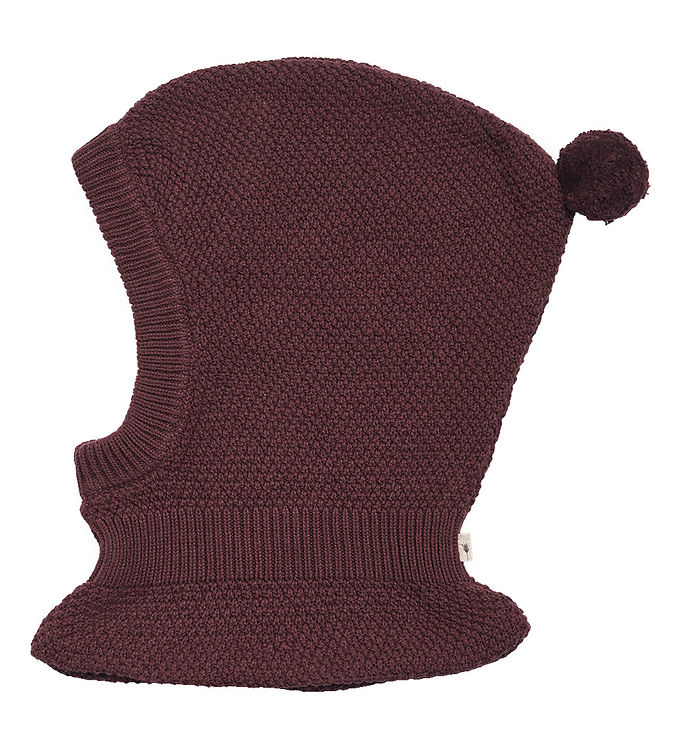 Strik Elefanthue Pomi - Aubergine - 9-24 MDR.