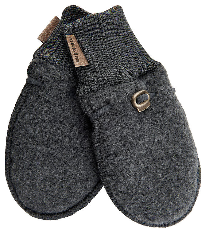 Mikk-Line Luffer- Uld – Noos – Anthracite Melange