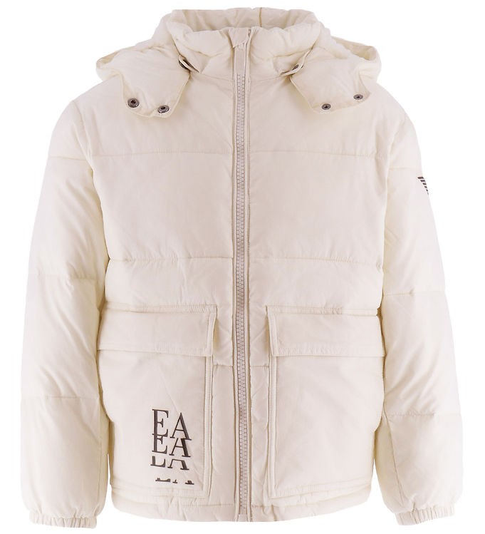 Emporio Armani Dynejakke Off White