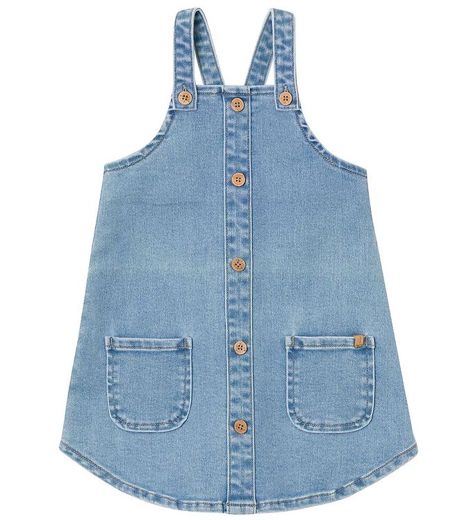 Etems kjole - medium blue denim - 92