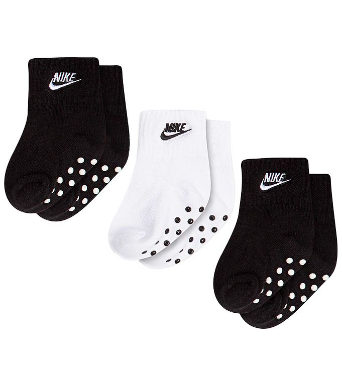 Nike Strømper - 3-pak - Sort/Hvid